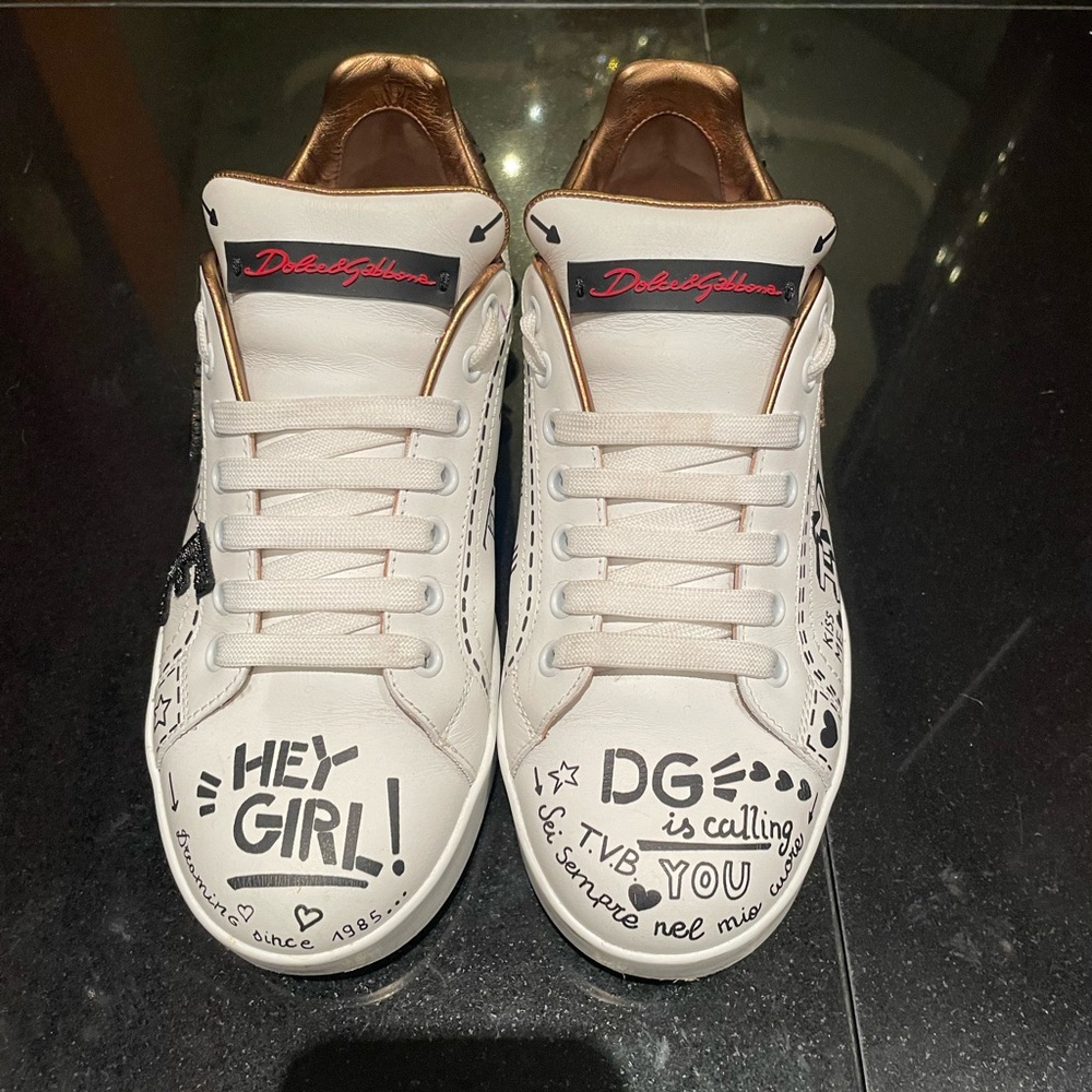Dolce and Gabbana sneakers tennis shoes